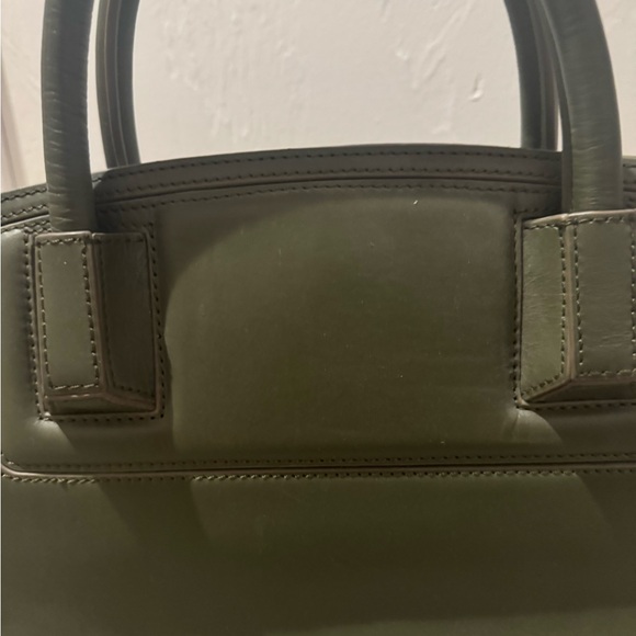 Zac Posen Z. Spoke Leather Satchel Olive Green. - Picture 11 of 12